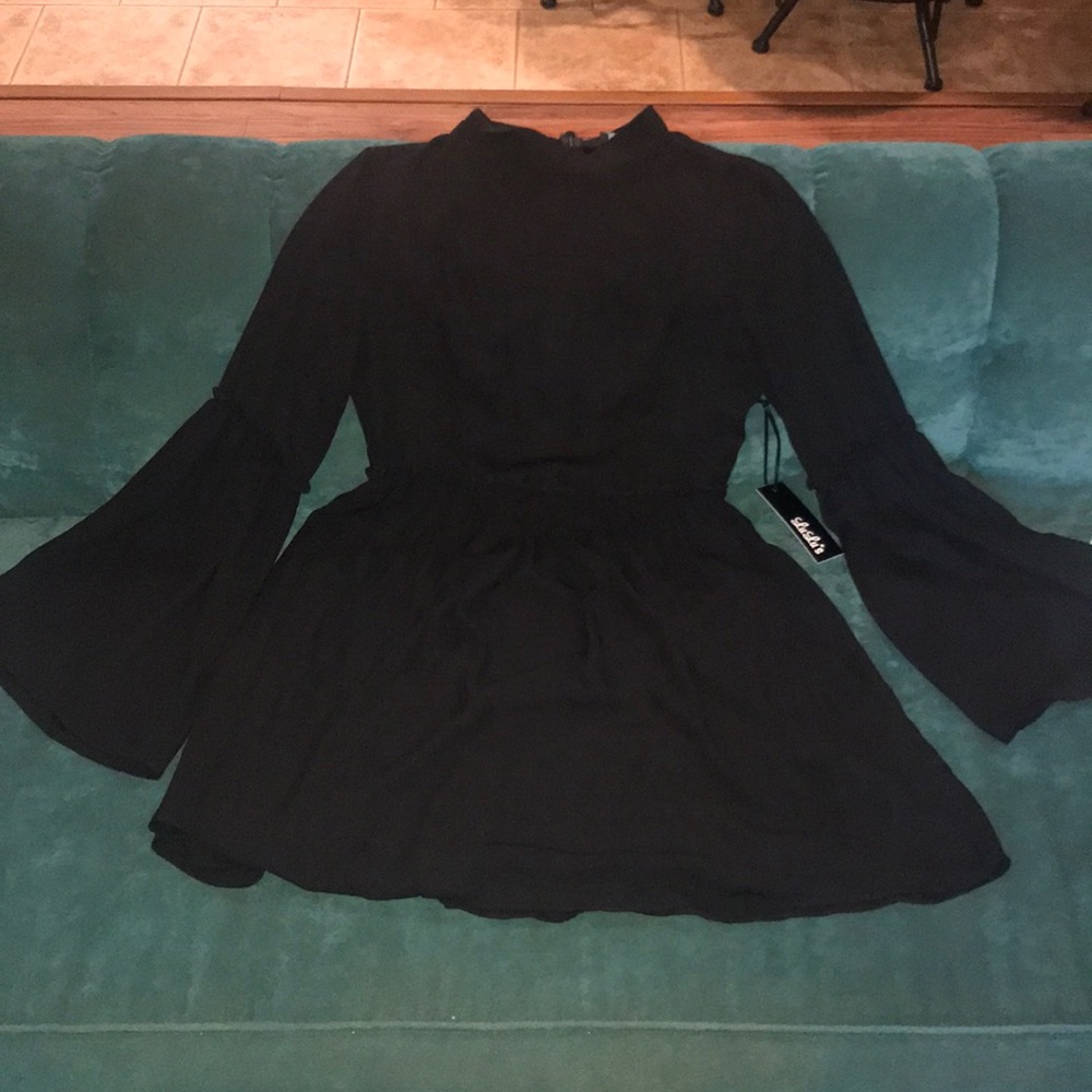 Lulus black mini dress